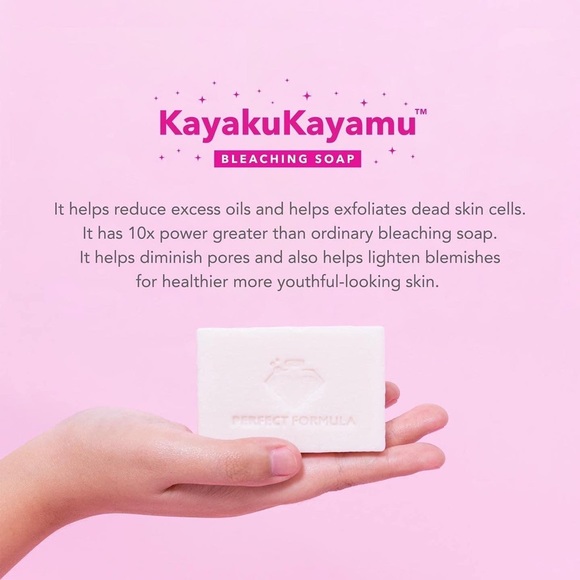 X3 pcs KayakuKayamu™ Bleaching Soap Perfect Formula by Brilliant Skin Essentials - Picture 8 of 9